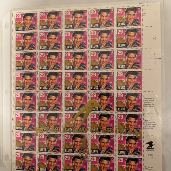Elvis Stamp Collection - Picture 12 of 16